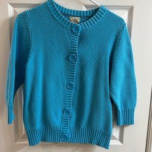 LL Bean womens cardigan
